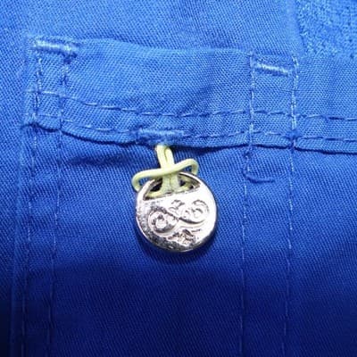 Cherokee Luxe Sport Royal Blue Scrub Pants Cargo Drawstring XL CK003 - Thumbnail 4