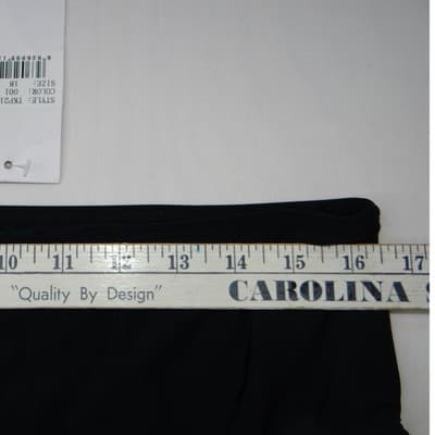 NWT-Fullfitall Swimsuits Womens Plus Size 18 Black High Waist Bikini Bottom - Thumbnail 6