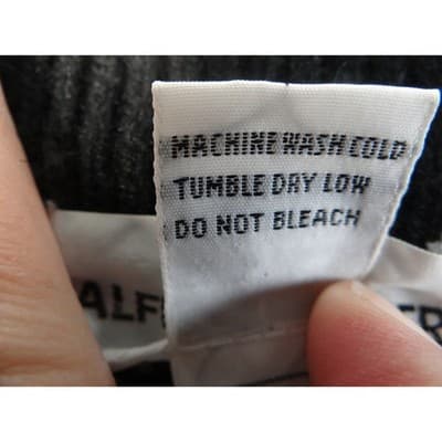 Vintage Alfred Dunner Women's Black White Starbursts Knit Sweater Size L - Thumbnail 6
