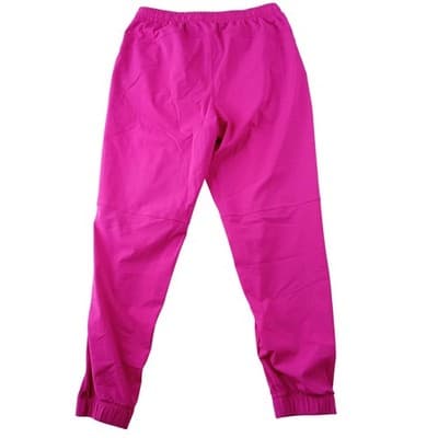 Womens Hot Pink Performance Jogger Pants Drawstring Elastic Waist Utility Pocket - Thumbnail 2