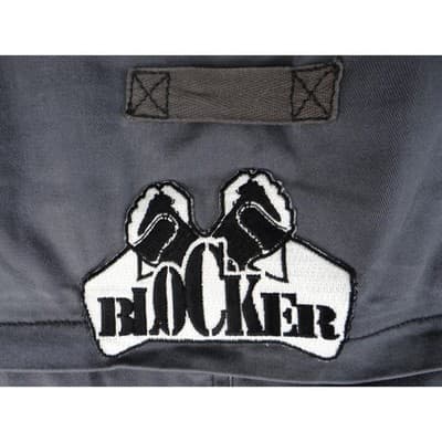 Express Gray Utility Jacket Women's Size L Patches Military Style - Thumbnail 6