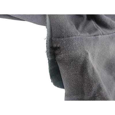 Express Gray Utility Jacket Women's Size L Patches Military Style - Thumbnail 17