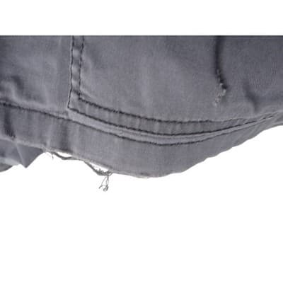 Express Gray Utility Jacket Women's Size L Patches Military Style - Thumbnail 15