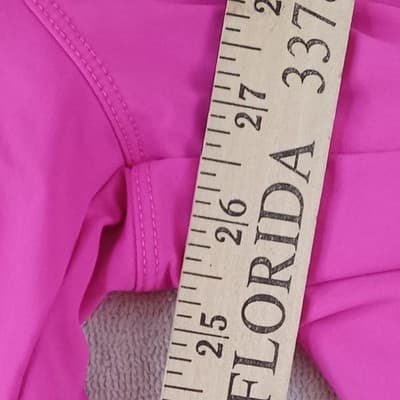Womens Hot Pink Performance Jogger Pants Drawstring Elastic Waist Utility Pocket - Thumbnail 4