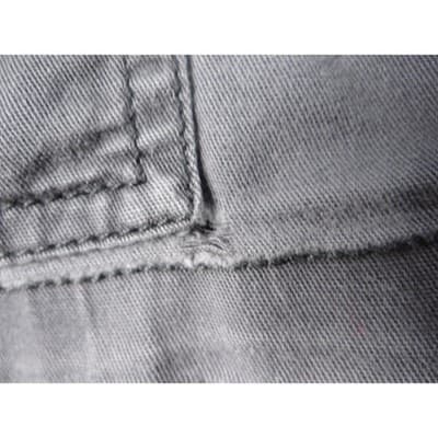 Express Gray Utility Jacket Women's Size L Patches Military Style - Thumbnail 19