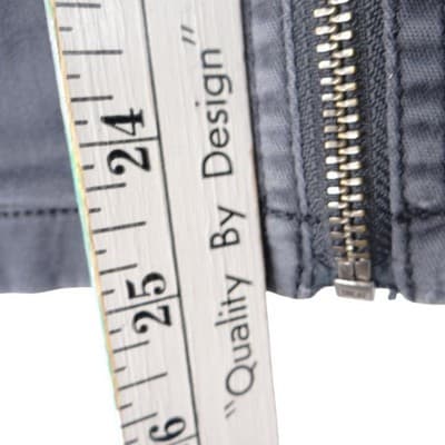 Express Gray Utility Jacket Women's Size L Patches Military Style - Thumbnail 7