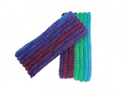 Handmade Crochet Hand Warmers Lot 3 - Thumbnail 3