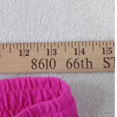 Womens Hot Pink Performance Jogger Pants Drawstring Elastic Waist Utility Pocket - Thumbnail 3