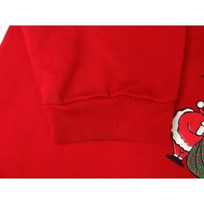 Nucleus Woman Red Christmas Graphic Sweatshirt Santa Nutcracker Snowman Bells - Thumbnail 6