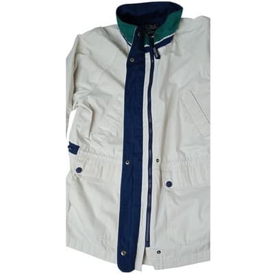 Vintage Pacific Trail Men's Beige Full Zip Jacket Sz Large Lightweight Outerwear - Thumbnail 3