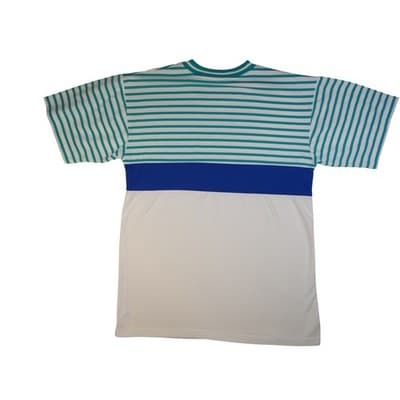 Vintage Custom Club International Sailboat Graphic Stripe T Shirt Mens Large - Thumbnail 3