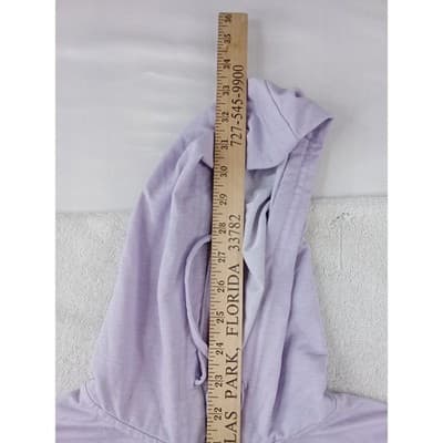 32 Degrees Cool Womens XS Lavender Purple Full Zip Lightweight Hoodie Jacket - Thumbnail 6