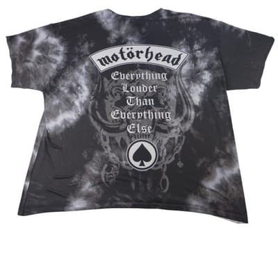 Motorhead Lemmy Kilmister Rock Legend Tie Dye T Shirt - Thumbnail 2