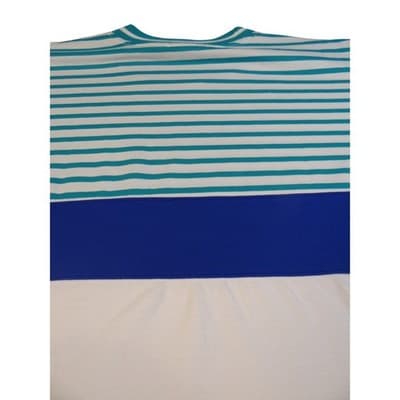 Vintage Custom Club International Sailboat Graphic Stripe T Shirt Mens Large - Thumbnail 7