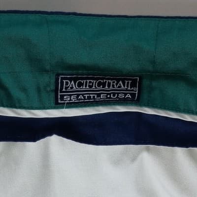 Vintage Pacific Trail Men's Beige Full Zip Jacket Sz Large Lightweight Outerwear - Thumbnail 6