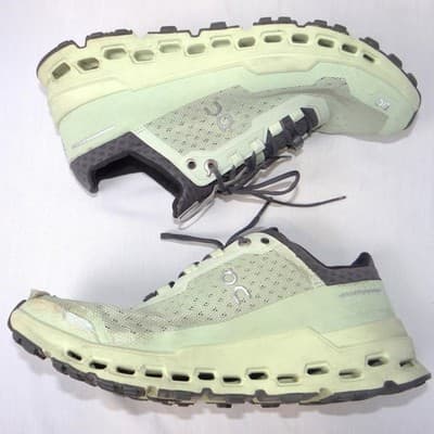 On Cloud ultra Womens 8.5 Trail Running Shoes Lime Green 44.99043 - Thumbnail 2