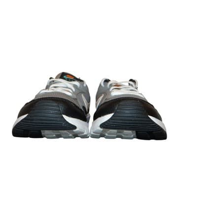 Nike Air Max Kids 4.5Y Youth Gray Black White Multi Swoosh Sneakers DM7592 - Thumbnail 7