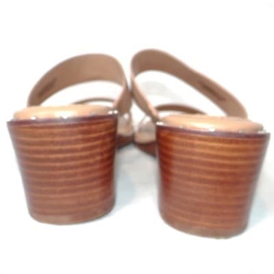 Steve Madden Henrietta Tan Studded Wedge Sandals HNRT01S1 Mens 8.5M - Thumbnail 4