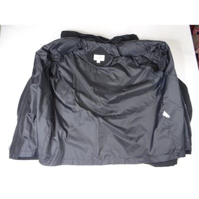 Giorgio Morandi Black Hooded Drawstring Parka Jacket Women's 1X - Thumbnail 5
