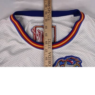 MTV Brick Layers Jersey 19 Kalith XXXL White Basketball Music Television - Thumbnail 11