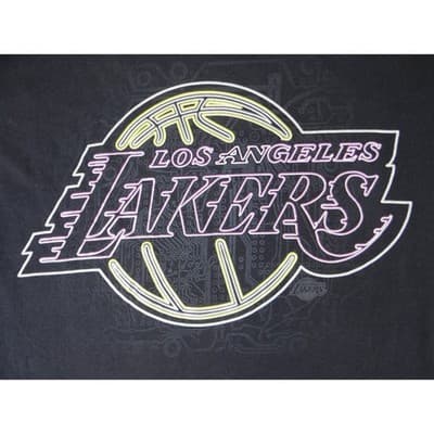 Los Angeles Lakers Kobe Bryant 24 Majestic NBA Basketball T Shirt Mens M - Thumbnail 3