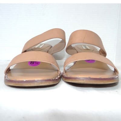 Steve Madden Henrietta Tan Studded Wedge Sandals HNRT01S1 Mens 8.5M - Thumbnail 3