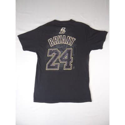 Los Angeles Lakers Kobe Bryant 24 Majestic NBA Basketball T Shirt Mens M - Thumbnail 8