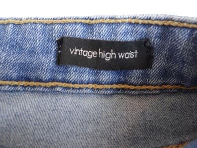 Ella Moss Vintage High Waist Denim Shorts - Size 29 - Thumbnail 3