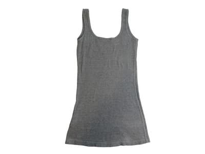 Vintage Denim & Co. Grey Embellished Tank Top - Thumbnail 3