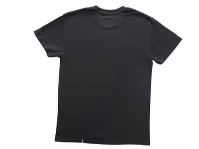 Black Graphic T-Shirt with Flexin' & Finessin' Design - Thumbnail 2