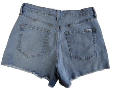 Ella Moss Vintage High Waist Denim Shorts - Size 29 - Thumbnail 4