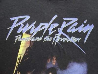Prince Purple Rain Official 2XL T-Shirt - Vintage Rock Apparel - Thumbnail 4