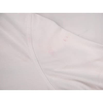 Vintage White Polo Shirt Colorful Geometric Print Women's Size Medium - Thumbnail 5
