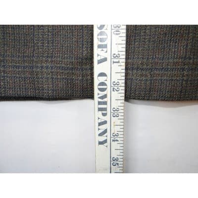 Famous Brands SK Wool Plaid Blazer Jacket Blazer - Thumbnail 14