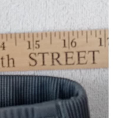 Adidas Mens Athletic Jogger Pants Gray Elastic Waist 3 Stripe Logo - Thumbnail 4