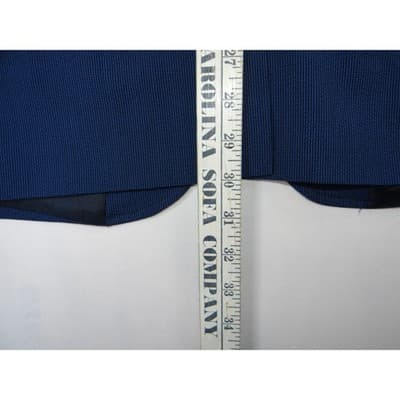 Goodale New York City Men's Blue Plaid Wool Blend Blazer Size 46 - Thumbnail 13