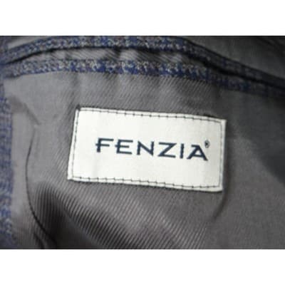 Famous Brands SK Wool Plaid Blazer Jacket Blazer - Thumbnail 4
