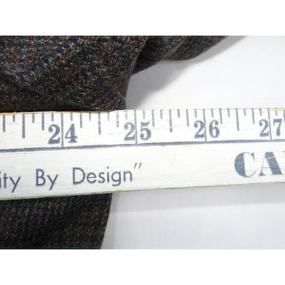 Famous Brands SK Wool Plaid Blazer Jacket Blazer - Thumbnail 15