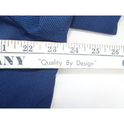 Goodale New York City Men's Blue Plaid Wool Blend Blazer Size 46 - Thumbnail 12