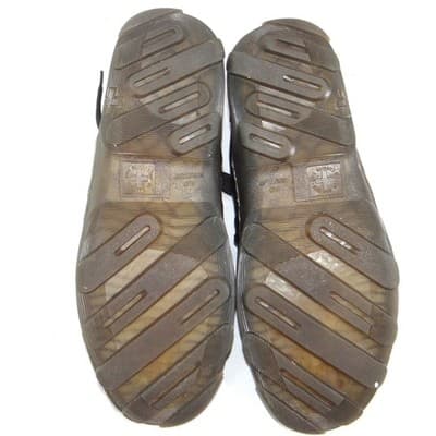 Dr. Martens Pembroke Black Pebbled Leather Low Top Sneakers Mens 11 - Thumbnail 8