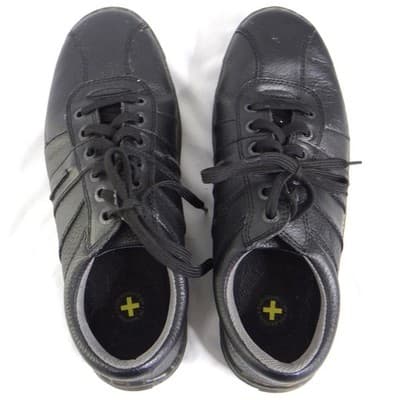 Dr. Martens Pembroke Black Pebbled Leather Low Top Sneakers Mens 11 - Thumbnail 7