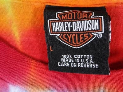Vintage 2005 Harley-Davidson Sturgis Rally Tie-Dye T-Shirt - Thumbnail 4
