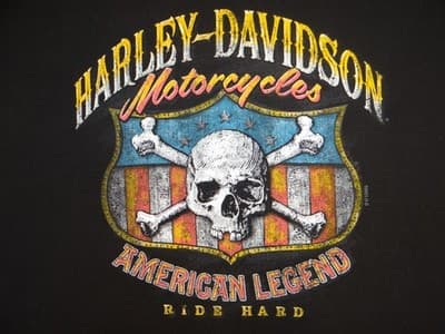 Harley-Davidson American Legend Motorcycle T-Shirt - Thumbnail 2