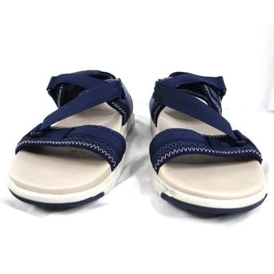 Earth Origins Vivvy Mens Navy Blue Sport Sandals Adjustable Straps Size 11 - Thumbnail 5