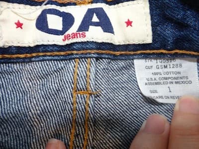 Vintage Y2K Women's OA Jeans Boot Cut Denim Pants Size 1 - Thumbnail 3