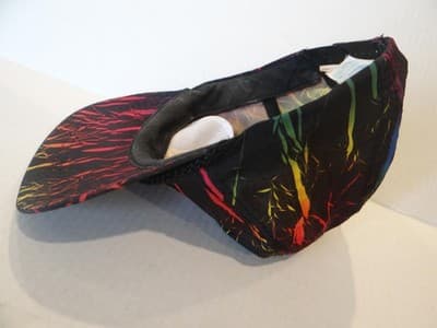 Vintage Multicolor AIS Automotive Cap with USA Map Design - Thumbnail 2