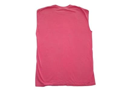 Women's Pink Sleeveless Muscle Tee - Love Bike Week 2017 Weirs Beach NH - Thumbnail 2