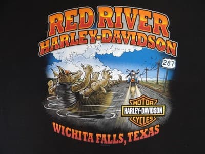 Harley-Davidson American Legend Motorcycle T-Shirt - Thumbnail 8