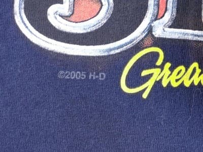 Vintage 2005 Harley-Davidson Sturgis Rally Tie-Dye T-Shirt - Thumbnail 3