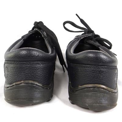 Dr. Martens Pembroke Black Pebbled Leather Low Top Sneakers Mens 11 - Thumbnail 6